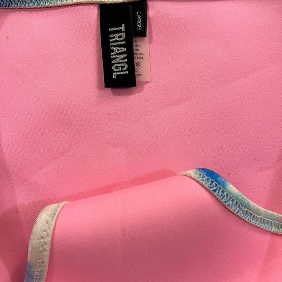 Triangl Blue Tie-Dye Bikini: Bibi-Mare size Large - Picture 3 of 7